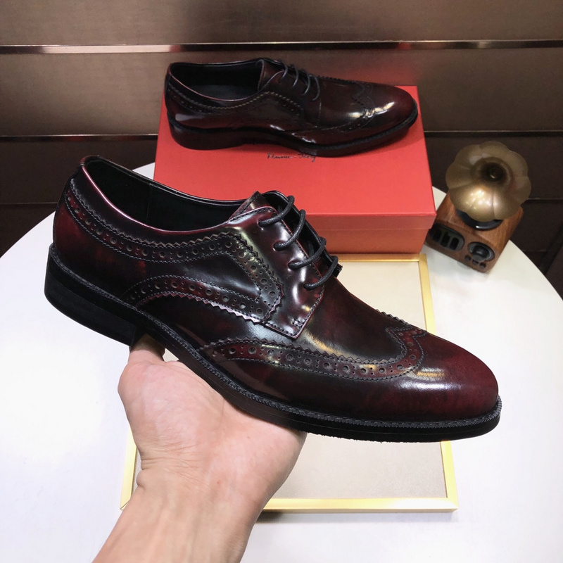 Ferragamo Men shoes 1：1 quality-155