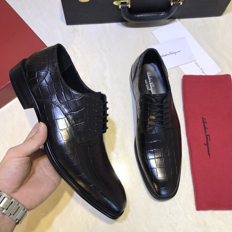 Ferragamo Men shoes 1：1 quality-162