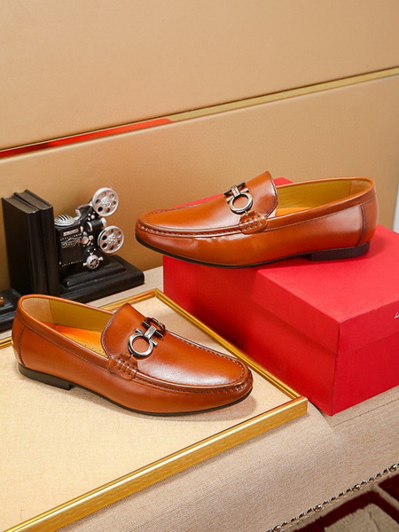 Ferragamo Men shoes 1：1 quality-253