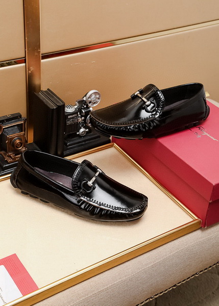 Ferragamo Men shoes 1：1 quality-257