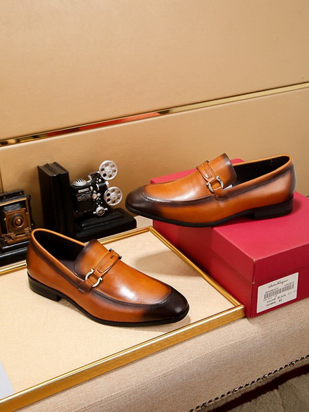 Ferragamo Men shoes 1：1 quality-258