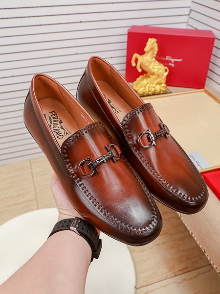 Ferragamo Men shoes 1：1 quality-296