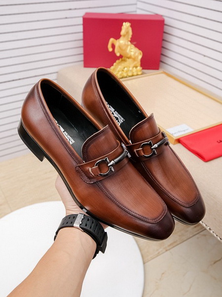 Ferragamo Men shoes 1：1 quality-342