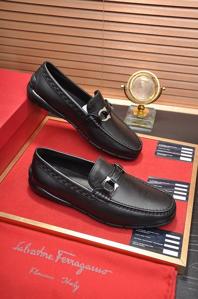 Ferragamo Men shoes 1：1 quality-408