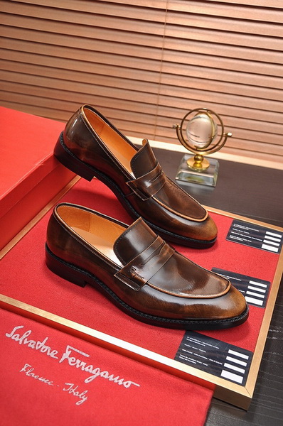 Ferragamo Men shoes 1：1 quality-414