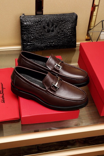 Ferragamo Men shoes 1：1 quality-426