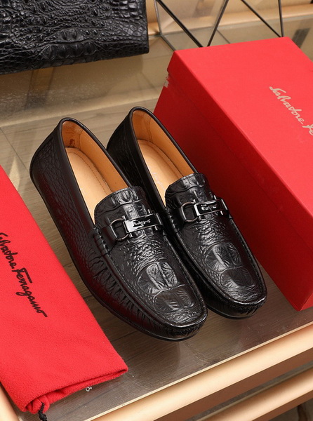 Ferragamo Men shoes 1：1 quality-436