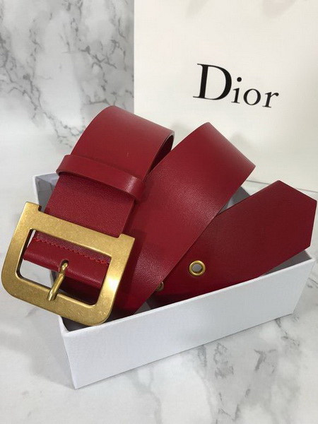 Super Perfect Quality Dior Belts(100% Genuine Leather,steel Buckle)-312