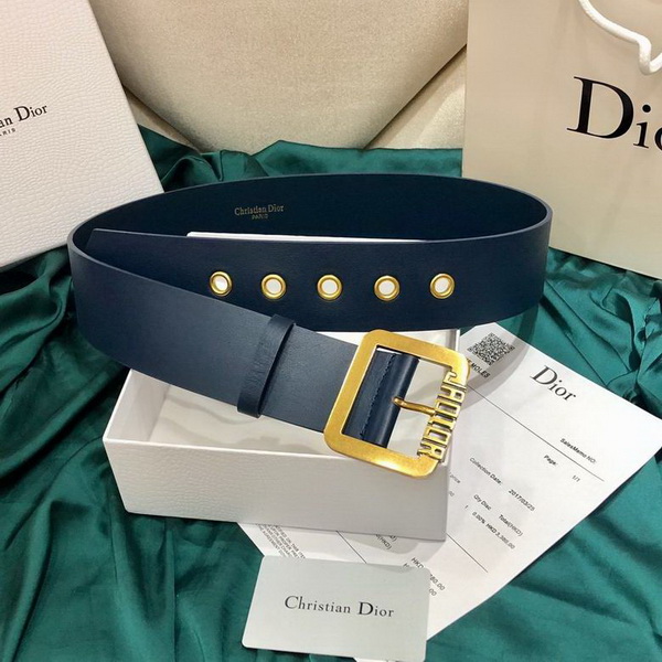 Super Perfect Quality Dior Belts(100% Genuine Leather,steel Buckle)-320
