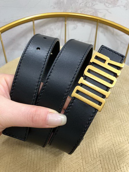 Super Perfect Quality Dior Belts(100% Genuine Leather,steel Buckle)-329