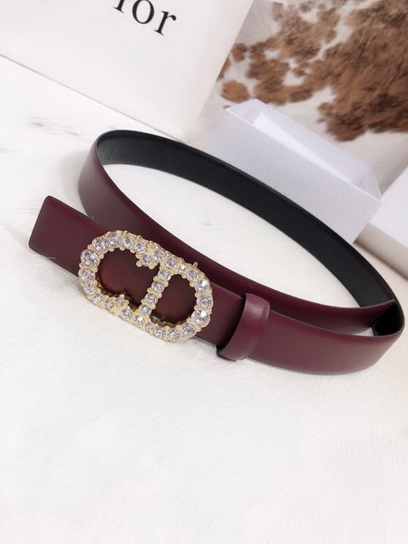 Super Perfect Quality Dior Belts(100% Genuine Leather,steel Buckle)-359