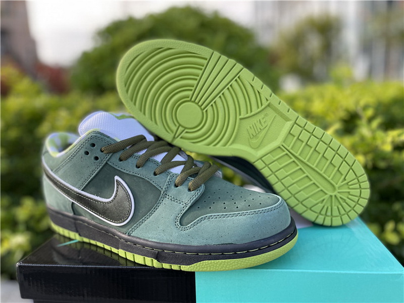 Authentic Nike Dunk SB Concepts Green Lobster Women 