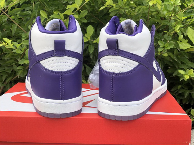 Authentic Nike Dunk High WMNS “Varsity Purple”