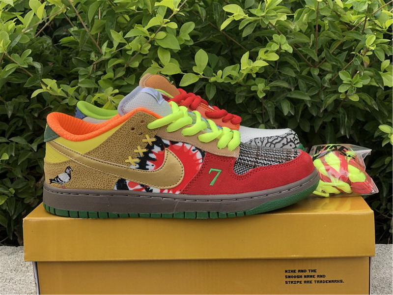 Authentic Nike SB Dunk Low “What The”