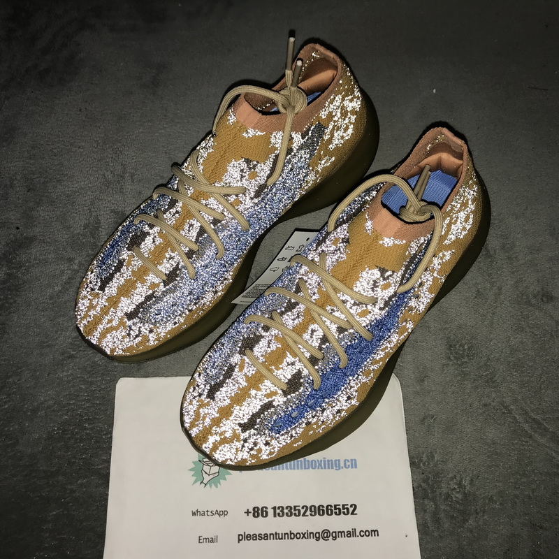 Authentic Yeezy Boost 380 “Blue Oat Reflective” 