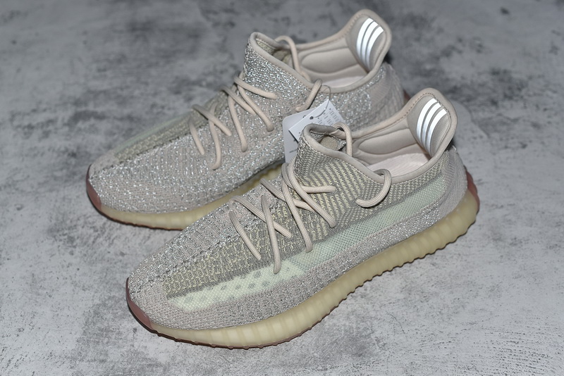 Authentic Yeezy Boost 350 V2 “Citrin”(full reflective) 