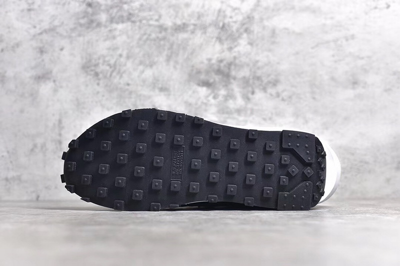 Authentic sacai x Nike LDV Waffle “Black Nylon” GS