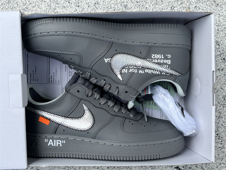 Authentic OFF-WHITE x Nike Air Force 1 Low