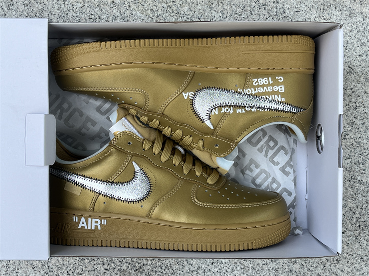 Authentic OFF-WHITE x Nike Air Force 1
