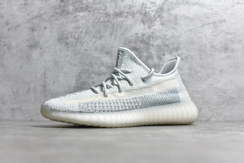 Authentic Yeezy Boost 350 V2 “Cloud White”(full reflective) 