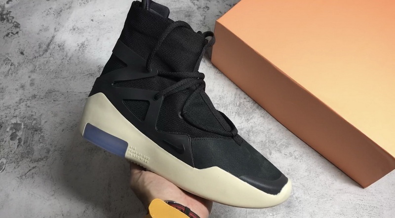 Authentic Nike Air Fear Of God 1 Black