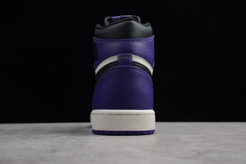 Authentic Air Jordan 1 Court Purple 
