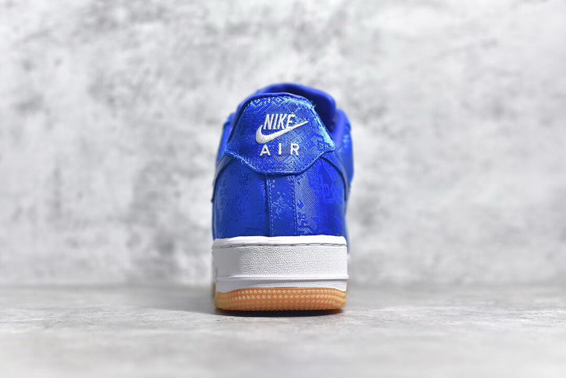 Authentic CLOT x Nike Air Force 1 Low Blue