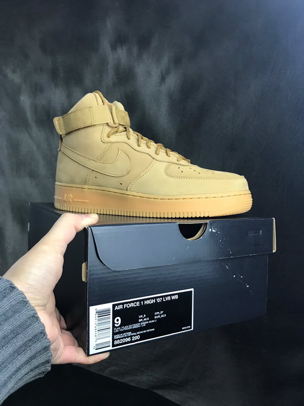 Authentic Nike Air Force 1 Flax GS