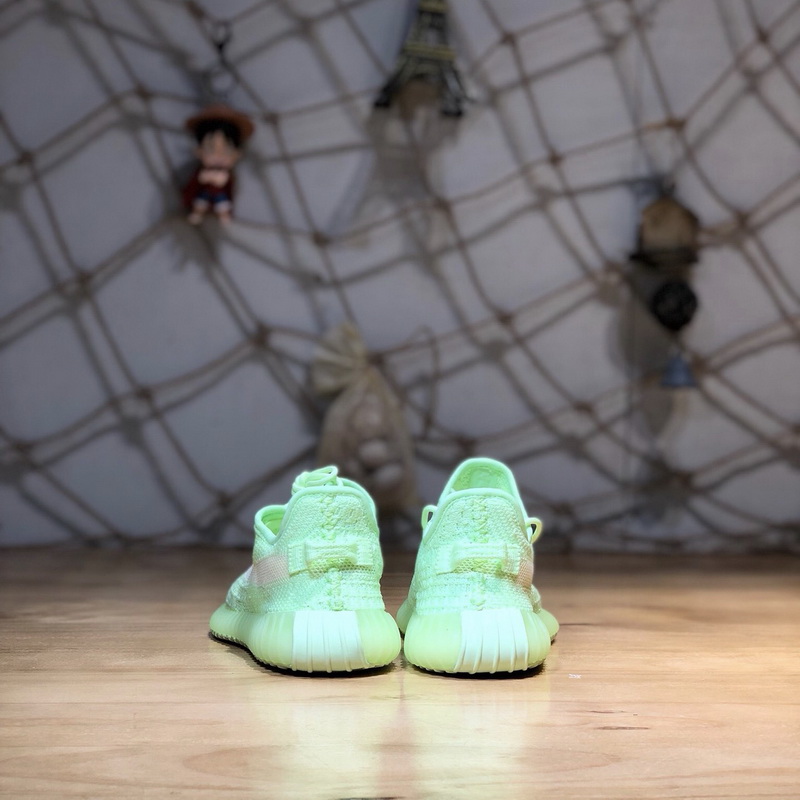 Authentic Adidas Yeezy 350 Boost V2 “Glow” kids shoes