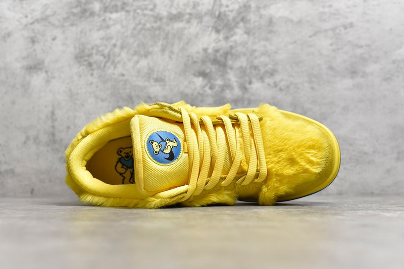 Authentic Grateful Dead x Nike Dunk SB Low “Yellow Bear” Women Shoes 