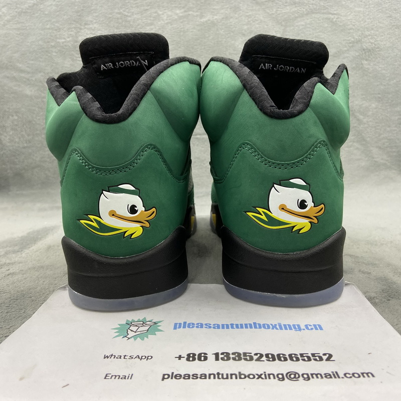 Authentic Air Jordan 5 “Oregon”Ducks 2020 