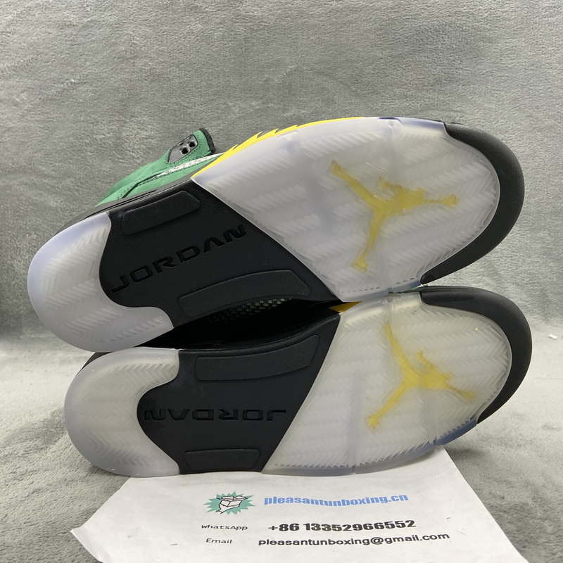 Authentic Air Jordan 5 “Oregon”Ducks 2020 
