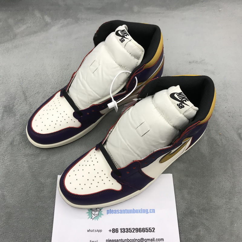 Authentic Air Jordan 1 x Nike SB Court Purple
