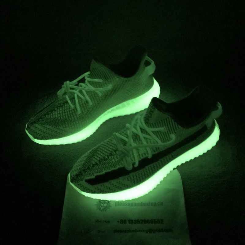 Authentic Yeezy 350 V2 Boost Glow in the Dark