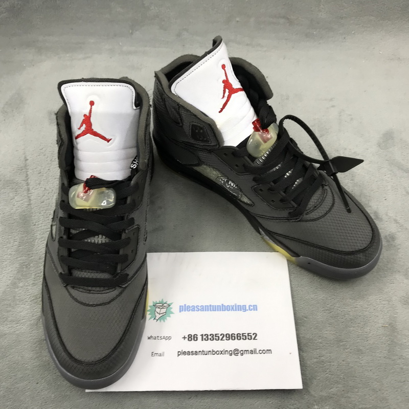 Authentic Off White x  Air Jordan 5