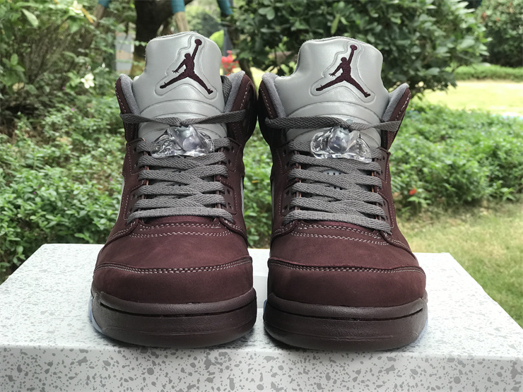 Authentic Air Jordan 5 “Burgundy”